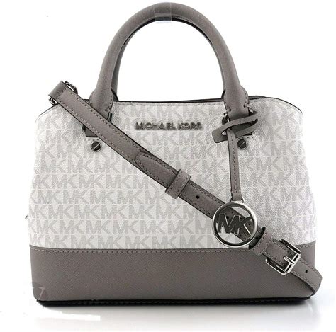 michael kors tote bag black and white|small white michael kors bag.